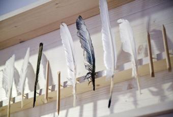 Historical writing implements in the [Test]Spaces